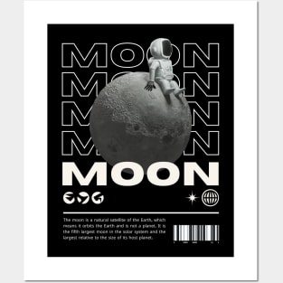 Moon Posters and Art